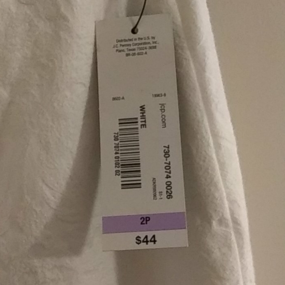 Worthington Pencil Skirt in White-2P - Picture 4 of 5